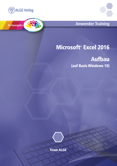 Excel 2016 Win 10 Aufbau